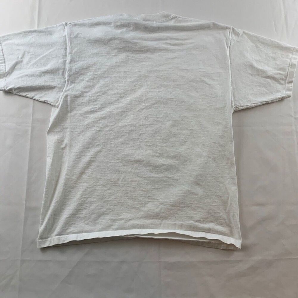 Super Bowl‎ XXV Tampa Stadium Dolphin Cove Mens Polo Shirt White Short Sleeves M - Picture 7 of 8